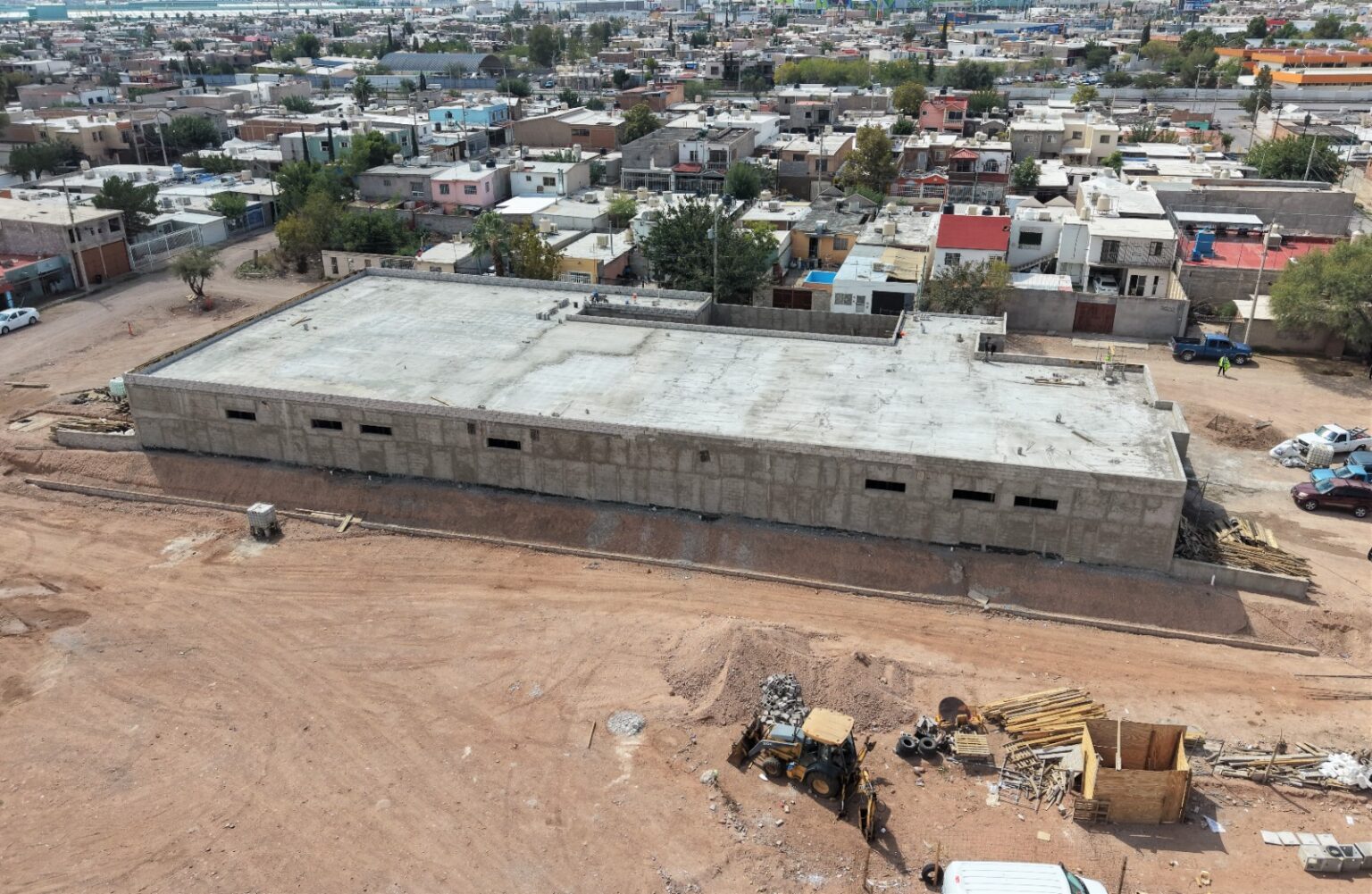 Registra Municipio avance del 50% en construcción del Centro Integral de Medio Ambiente y Protección Animal