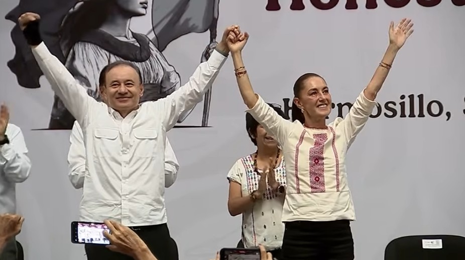 Sheinbaum destaca justicia y bienestar como ejes de la 4T en Sonora