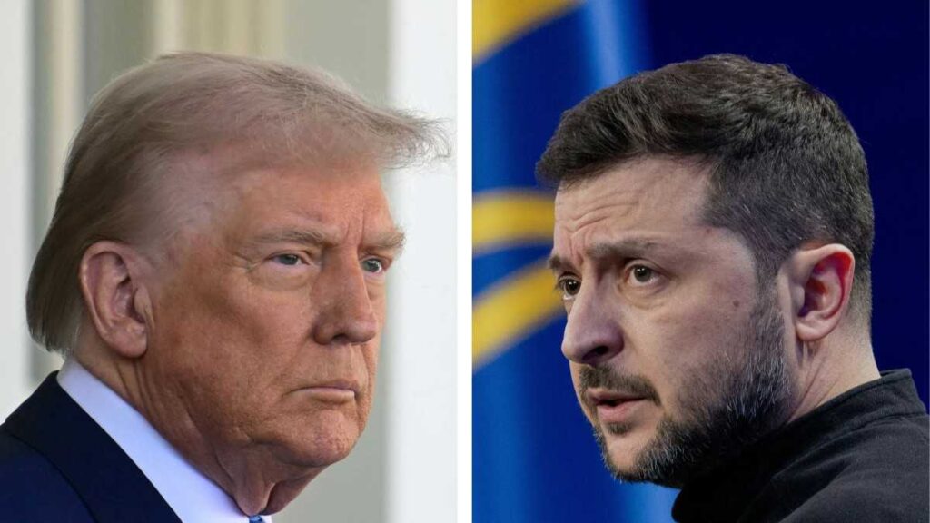Trump acusa a Zelensky de “no querer poner fin” a la guerra en Ucrania
